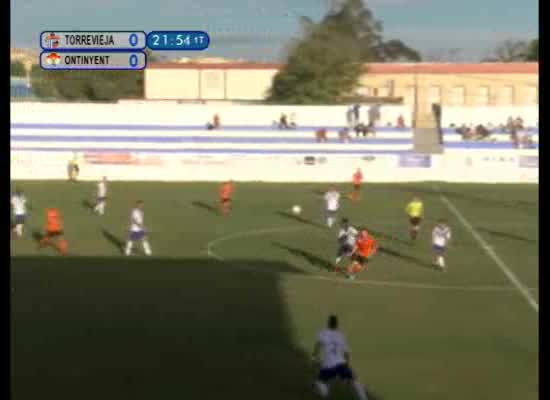 Primera parte del partido CD Torrevieja - Ontinyent CF